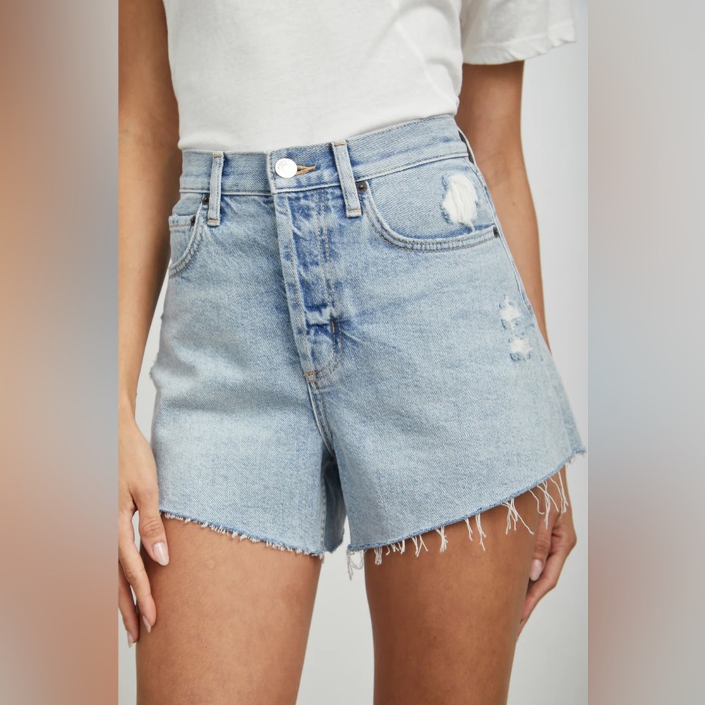 NWT Rails- The Zuma denim cut off shorts in Cloud Stine distress - Picture 3 of 10